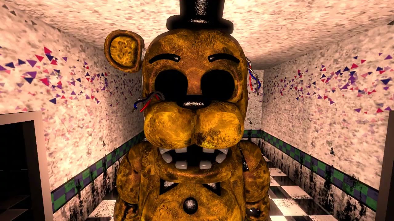[Fnaf SFM] My First Fight Scene 