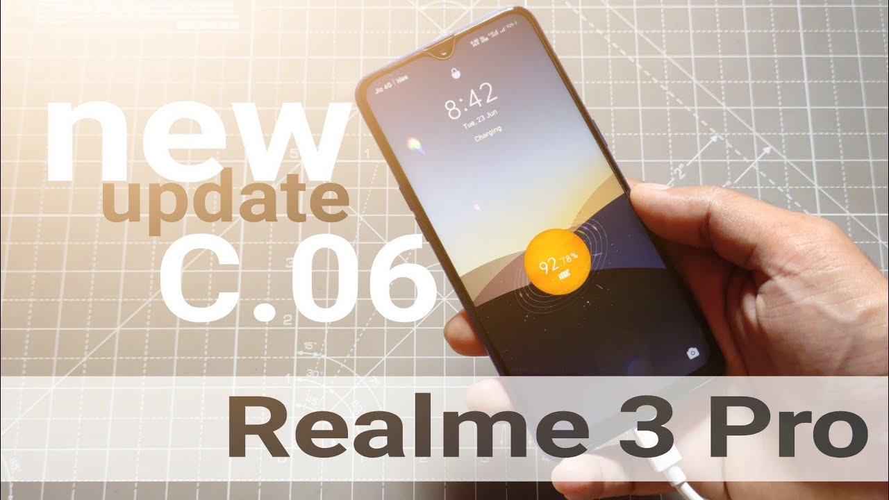 Realme 3 Pro New Update RMX1851_11_C.06 Detailed Overview with new Decimal Charging Animation