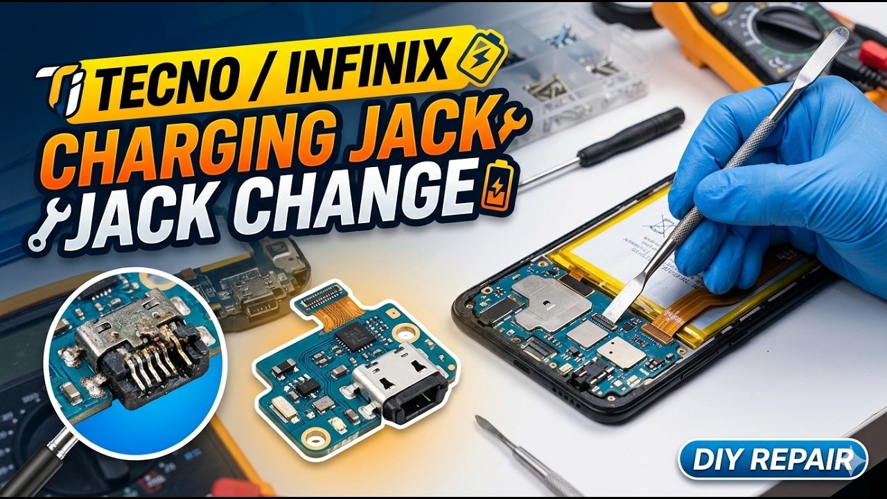 Infinix/Tecno Not Charging? Easy 3-Minute Fix!