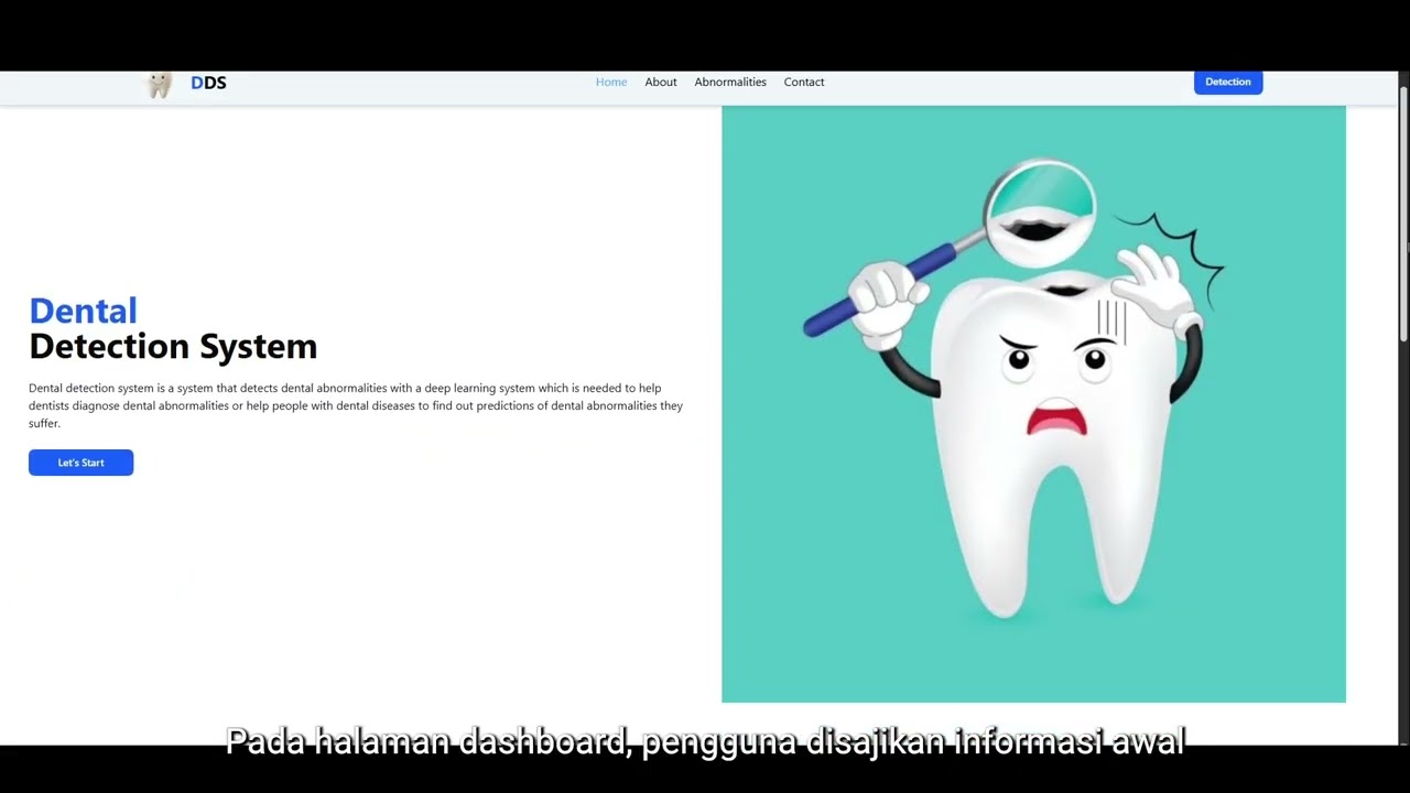 Dental Anomalies Detection System (DADS)