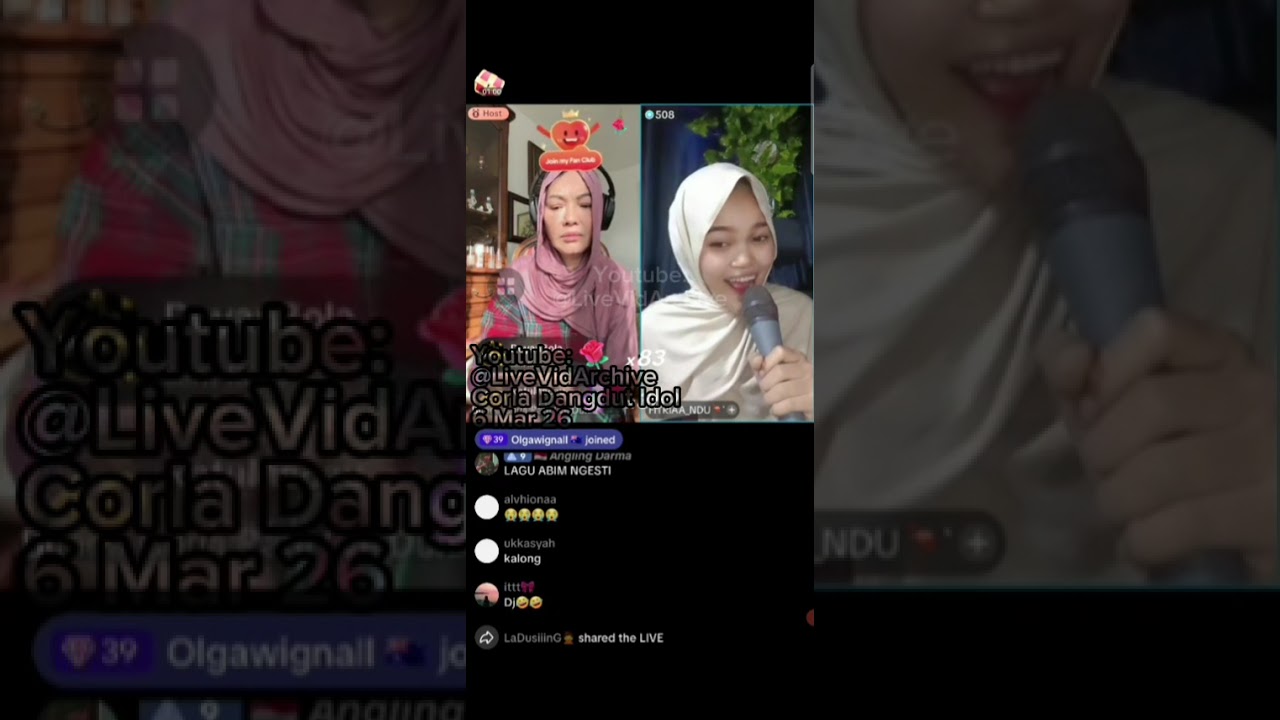 😂🎤 CORLA DANGDUT IDOL 6 MAR 26 - KALI IN BANYAK YANG LUCU BUNDA CORLA MEREPET. LIVE TIKTOK