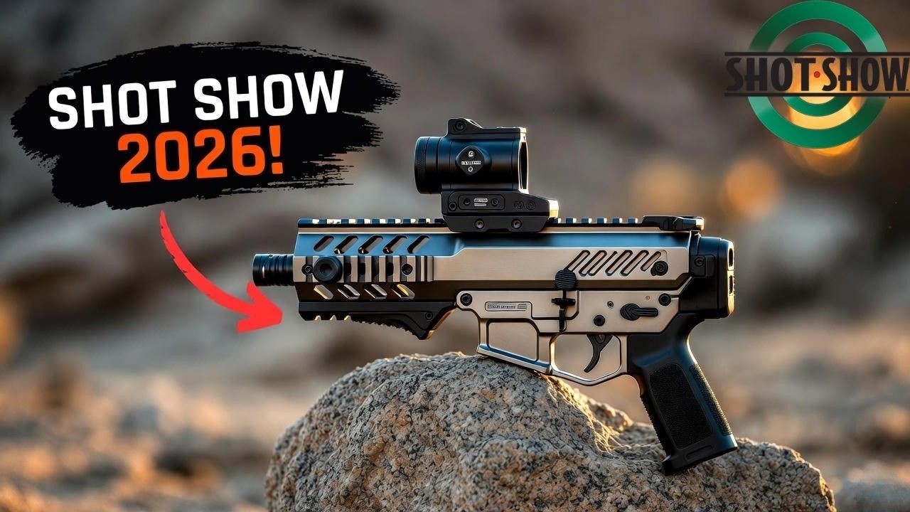 12 невероятных новых пистолетов-пулеметов, представленных на выставке SHOT SHOW 2026!