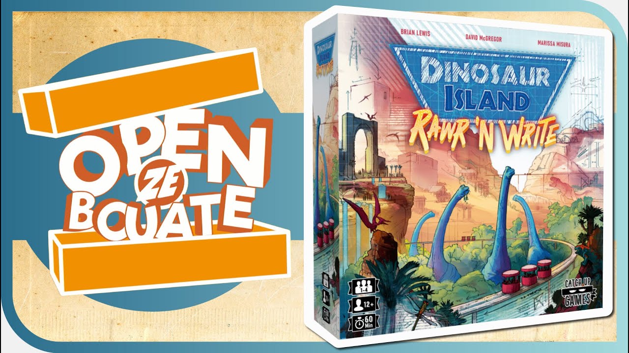 Dinosaur Island: Rawr' N Write - Catch Up Games