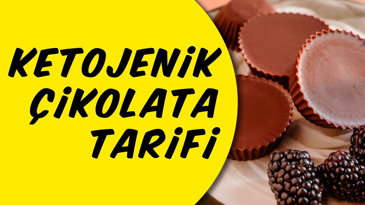 72 - KETOJENIK CIKOLATA TARIFI - YAPMASI COK KOLAY VE COK LEZZETLI - KETO KAFASI