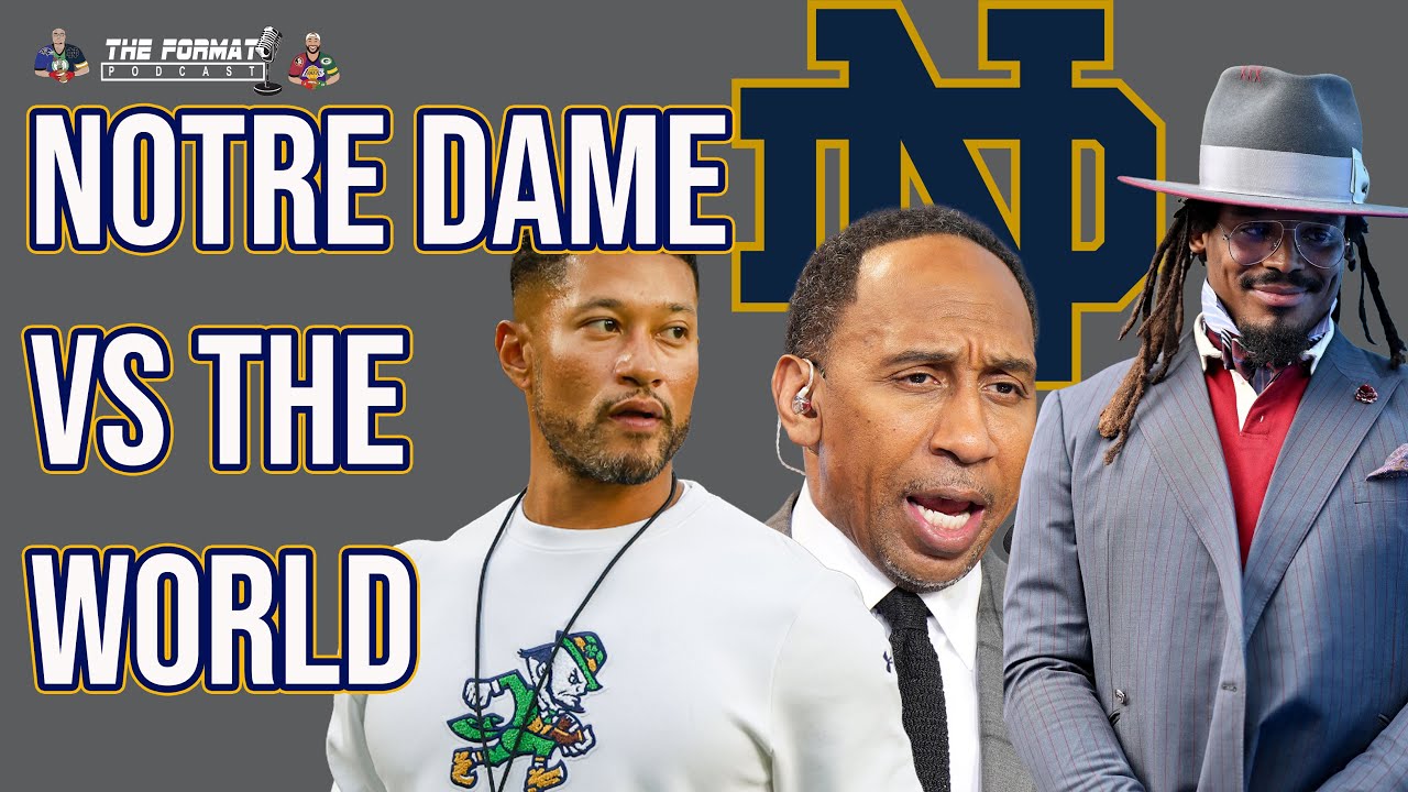 Cam Newton & Stephen A. WRONG About Notre Dame! Dismantling the First Take CFP Lies | Format Podcast