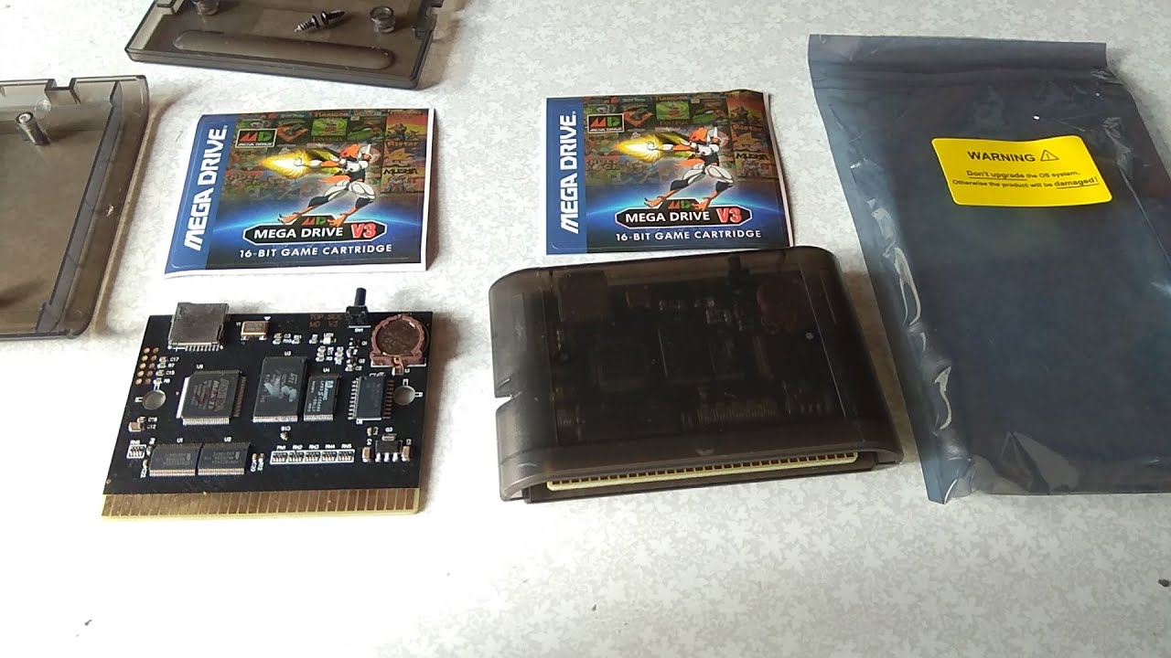 Flash картридж для Sega