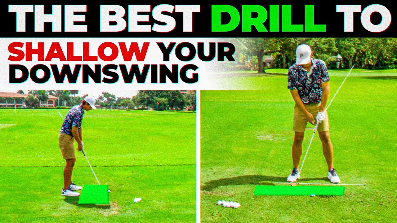 How to shallow the golf club to hit longer, straighter drives