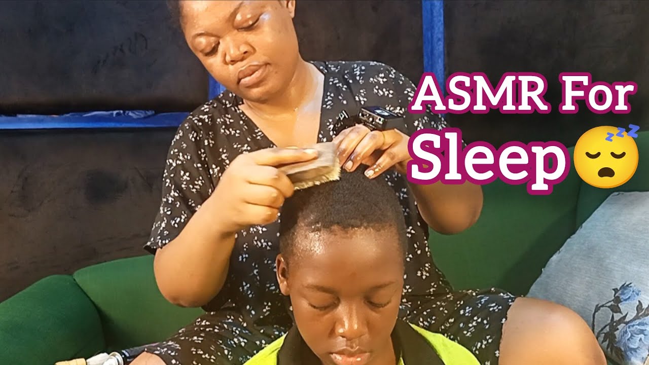 ASMR✨ Hair Scalping and Scratching sound for Better Sleep and Relaxation😴
