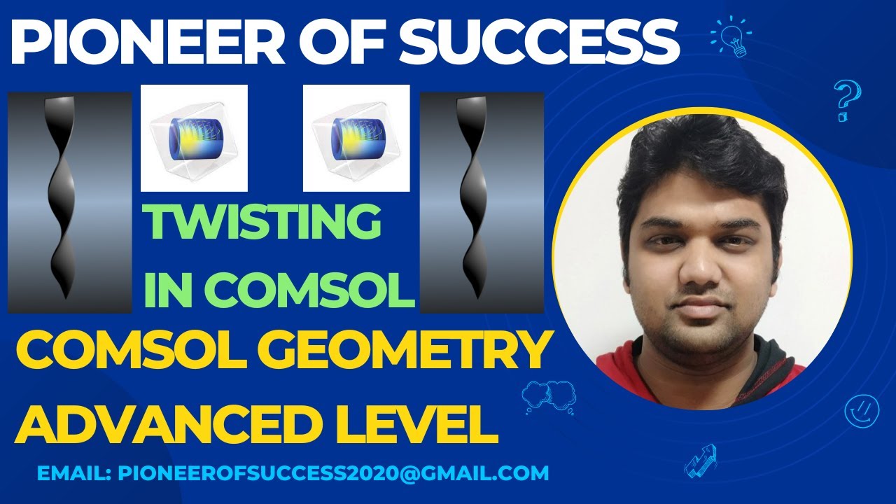 Twisting in COMSOL Geometry #COMSOL #Geometry #Twist #Workplane