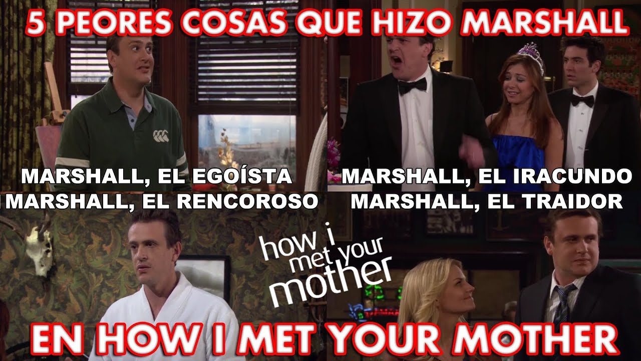 HOW I MET YOUR MOTHER - LAS 5 PEORES COSAS QUE HIZO MARSHALL ERIKSEN