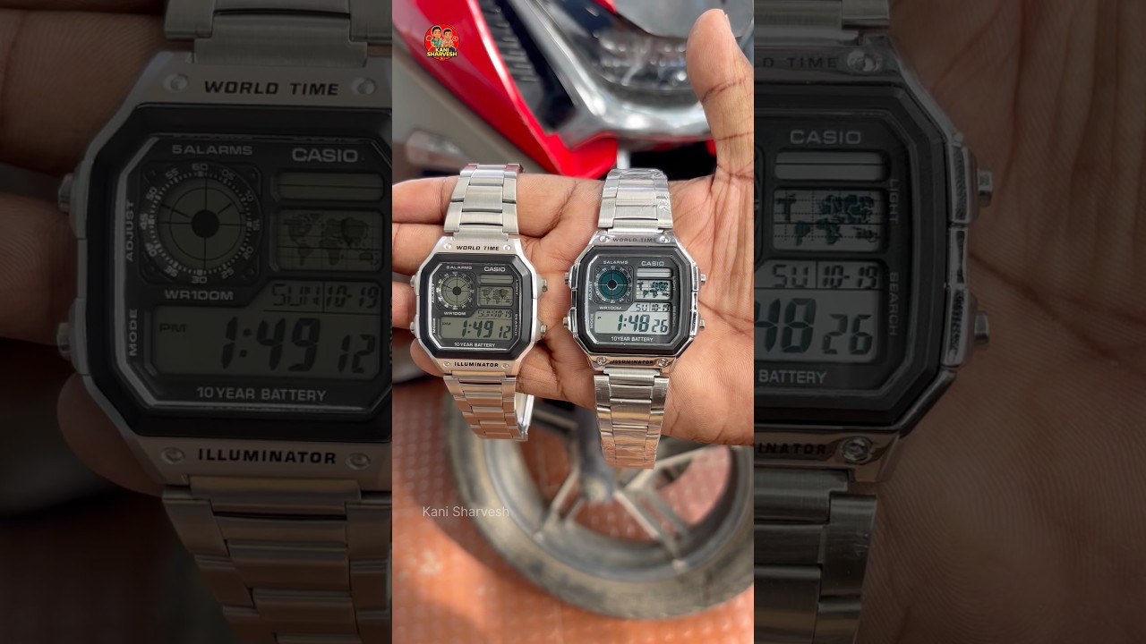 How to check if the Casio Royale AE-1200 watch is Original #casio #casiovintage #watch #casiolovers
