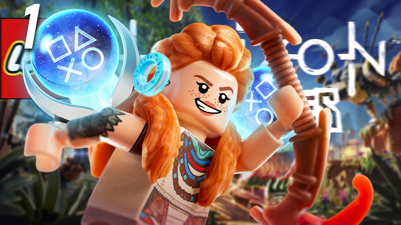 a PLATINA do LEGO HORIZON ADVENTURES #1 - PS5