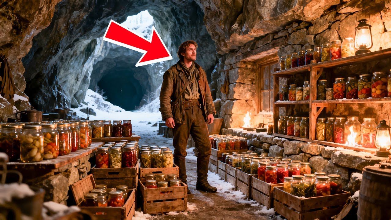 Neighbors Laughed When He Buried 1,000 Jars in the Cave&hellip; Until the Hungry Winter Came