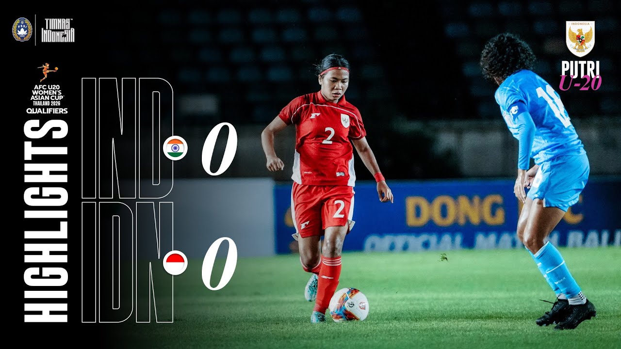 Highlights India vs Indonesia - AFC U20 Women's Asian Cup Qualifiers 2025