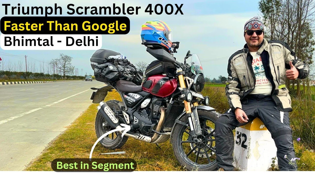 Faster Than Google - Triumph Scrambler 400X