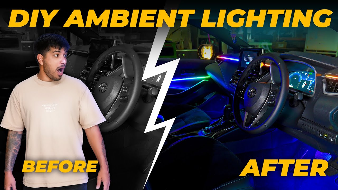 How to Add Ambient Lighting to ANY Car! (EASY DIY)
