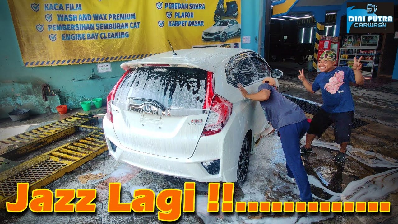TOTAL CLEANING !! Salon Mobil HONDA JAZZ Full Detailing