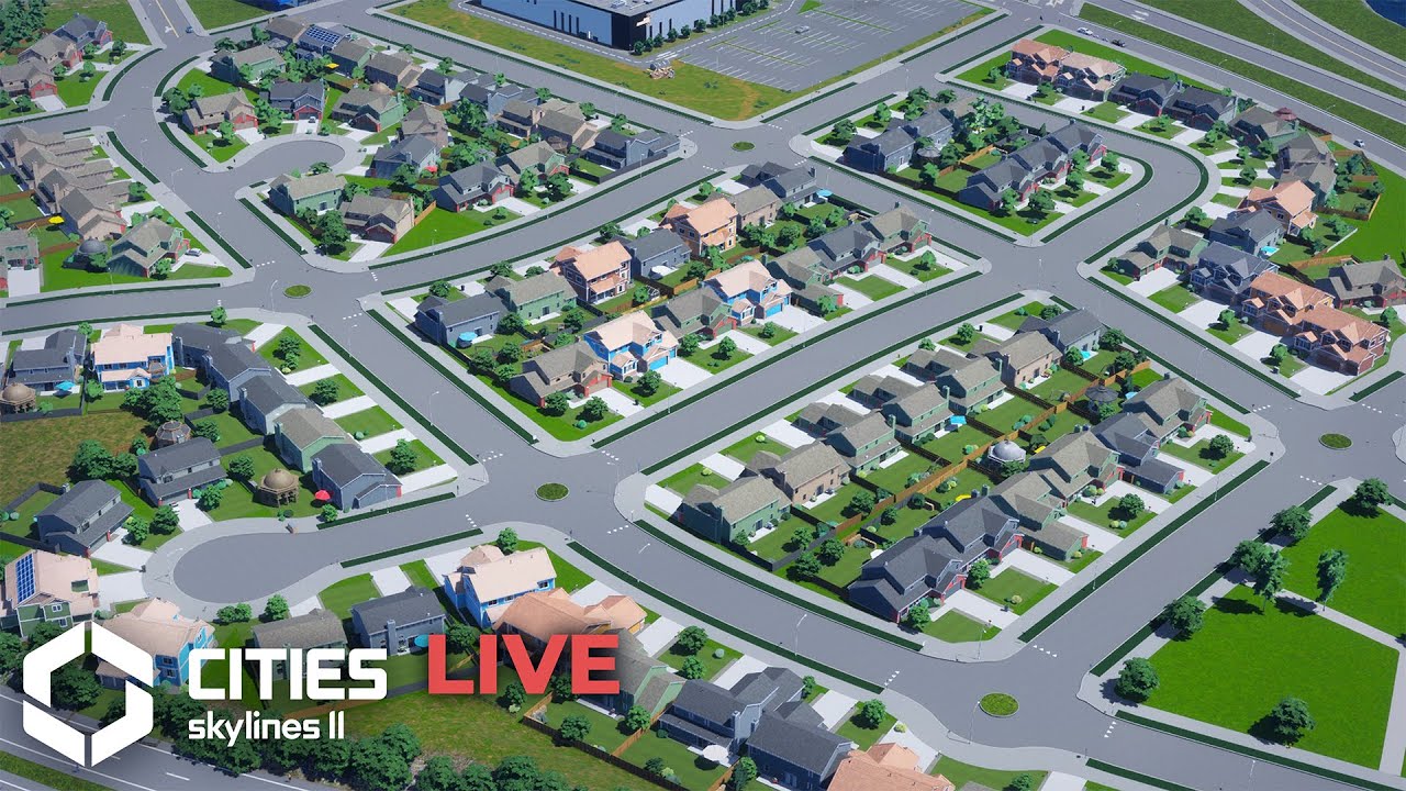 Cities Skylines 2 LIVE | The Great Suburban Sprawl | Saint Andros