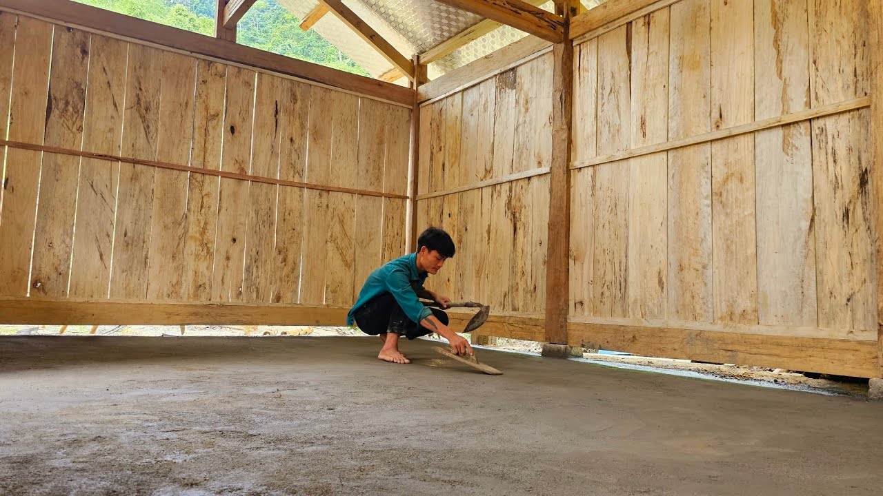 Harvest Oranges, Go to the Market to Sell, Pouring Cement Floor - Forest life
