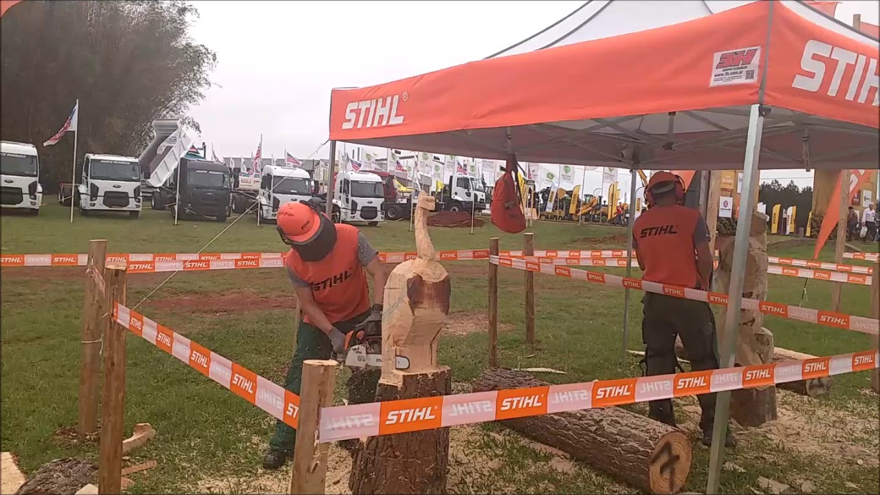 Concurso de Motosierristas, Stihl en la Feria Forestal Argentina 2017