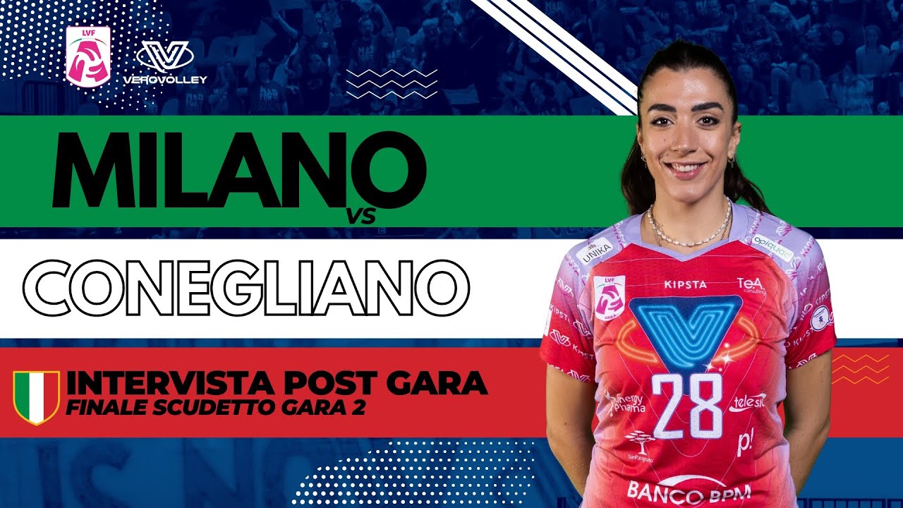 Finale Scudetto | Sonia Candi post Vero Volley vs Conegliano G2