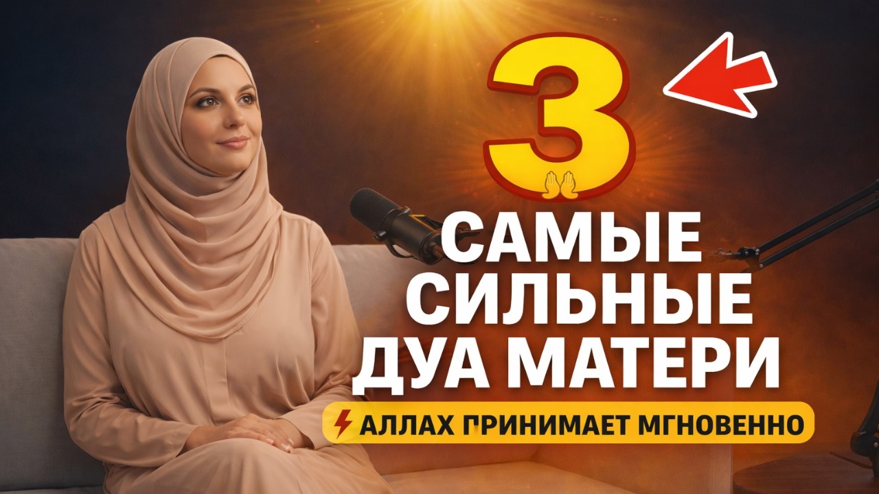 3 ДУА МАТЕРИ, которые АЛЛАХ ПРИНИМАЕТ СРАЗУ - от последней Я ПЛАКАЛА #ислам #дуа #коран