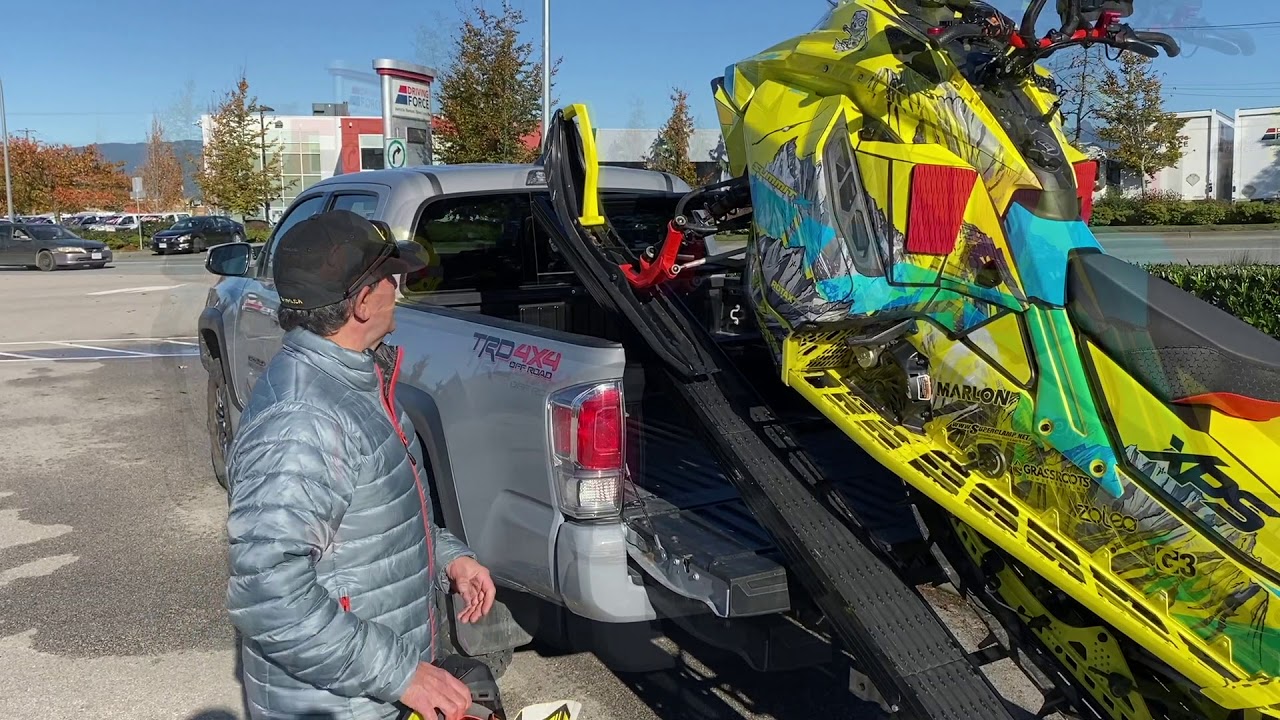 2021 Marlon Products Single Loader Sled Deck Ramp Mtn Edition