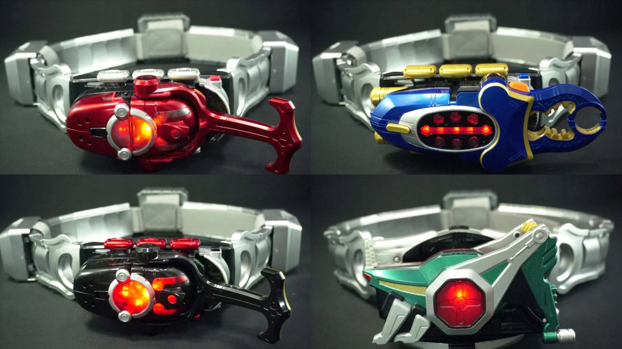 仮面ライダー カブト コンセレのベルトに DXカブトゼクター DXダークカブトゼクター DXガタックゼクター DXホッパーゼクターを付けてみた Kamen Rider Kabuto DX Zecter