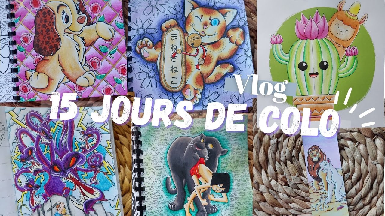 ART THÉRAPIE | Vlog mes 15 jours de colo (nouveau format de mes Colo Terminer)