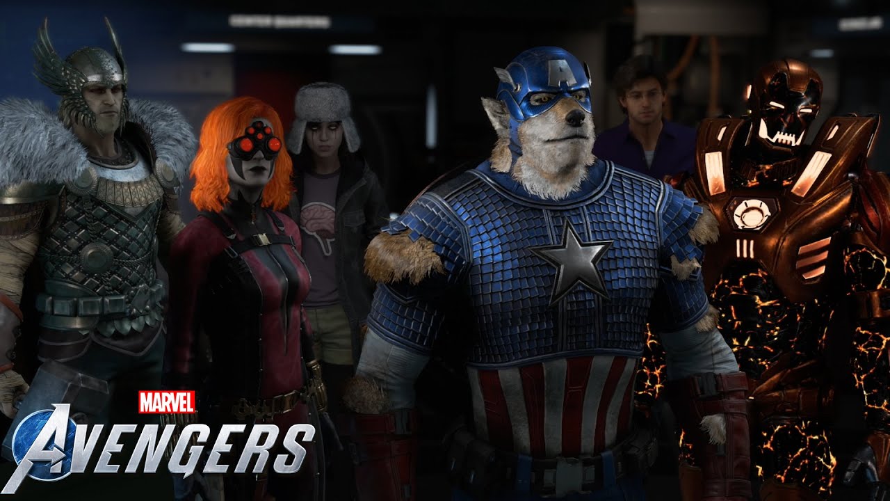 Капитан Америка возвращается (костюм Кэпвулфа) — игра Marvel's Avengers PS5