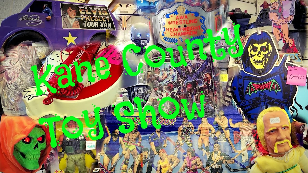 Toy Hunting at Kane County Toy Show, April 2023