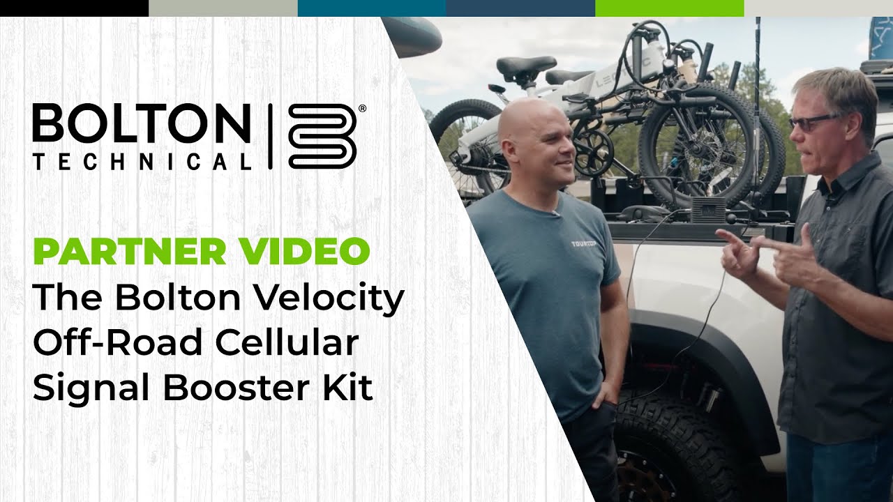 Bolton Technical's Off-road Vehicle Cellular Signal Booster Improves Cell Signal While Off-roading.