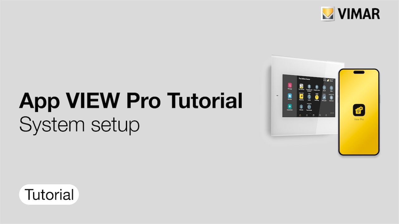 App VIEW Pro Tutorial: System setup
