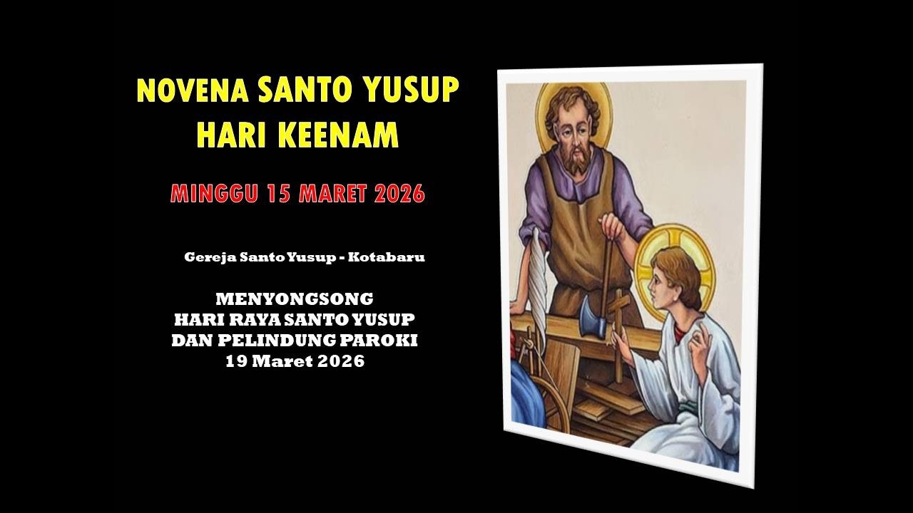 DOA NOVENA SANTO YUSUP HARI KE ENAM 15 Maret 2026