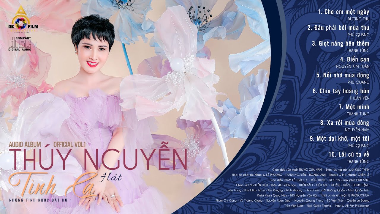 10 TÌNH KHÚC NHẠC TÌNH HAY NHẤT 2022 - THÚY NGUYỄN HÁT TÌNH CA - Album Official