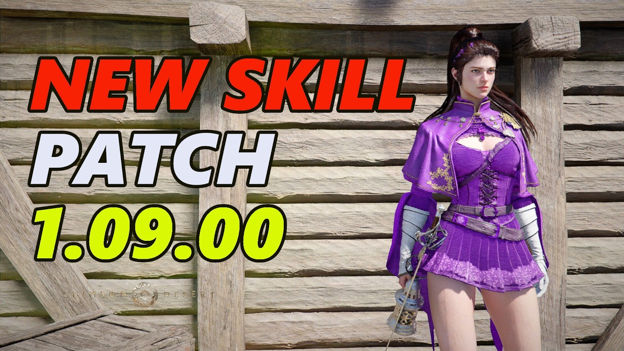 DAMIANE get new Skill after NEW patch 1.09.00 in crimson desert
