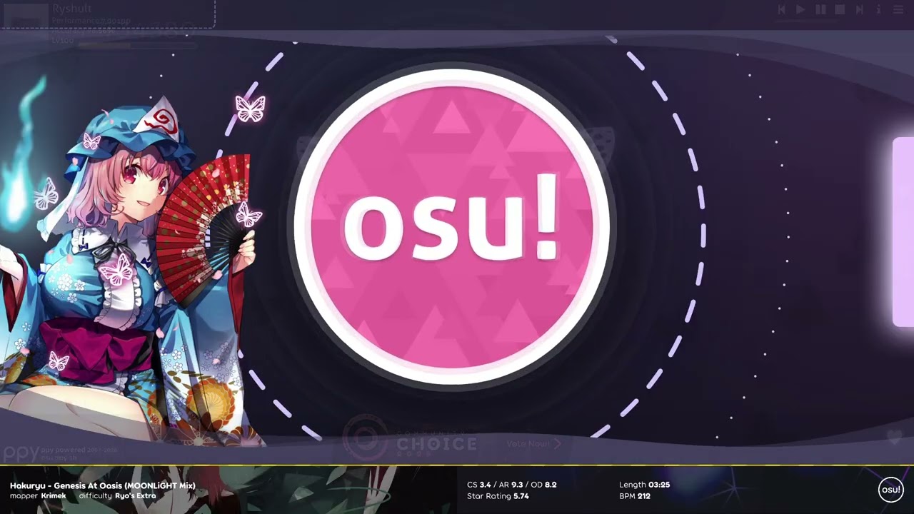 5 Digit Touhou Cup 3 Quarterfinals Mappool showcase
