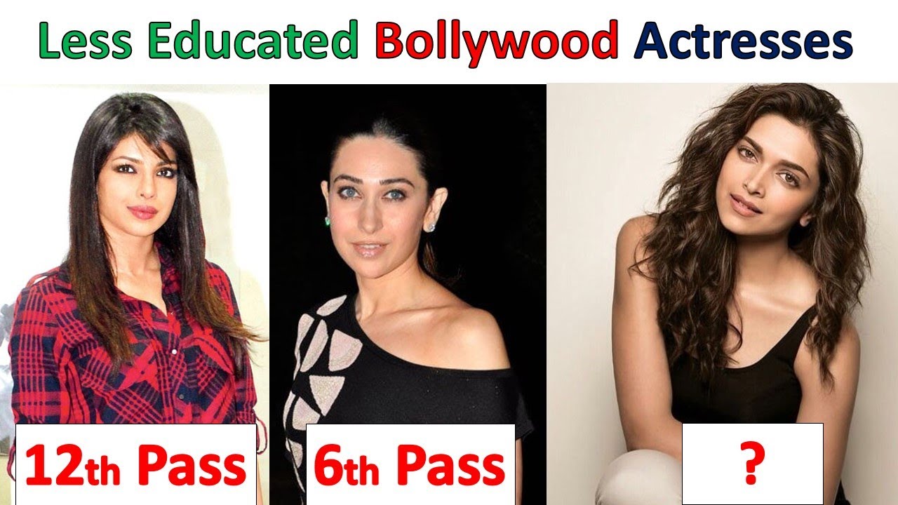 5 very Less Educated Bollywood Actresses