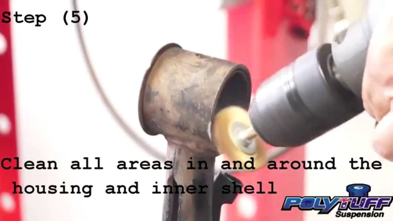 DIY How To Remove Rubber Suspension Bushing