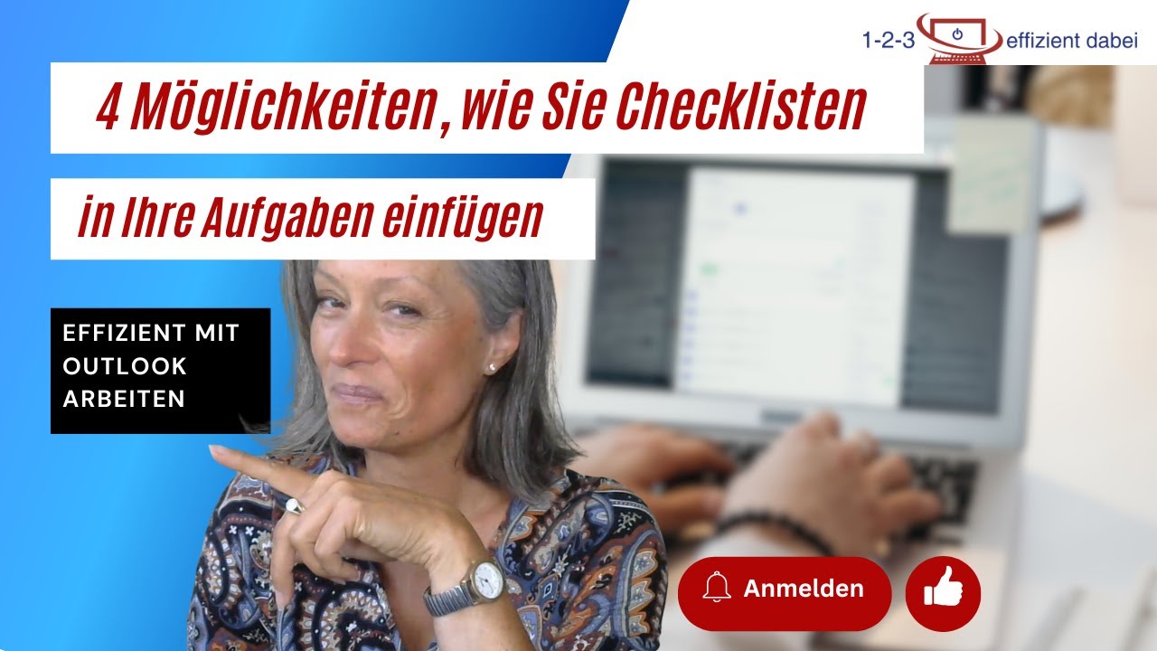 4 M&ouml;glichkeiten Checklisten in Aufgaben einzuf&uuml;gen