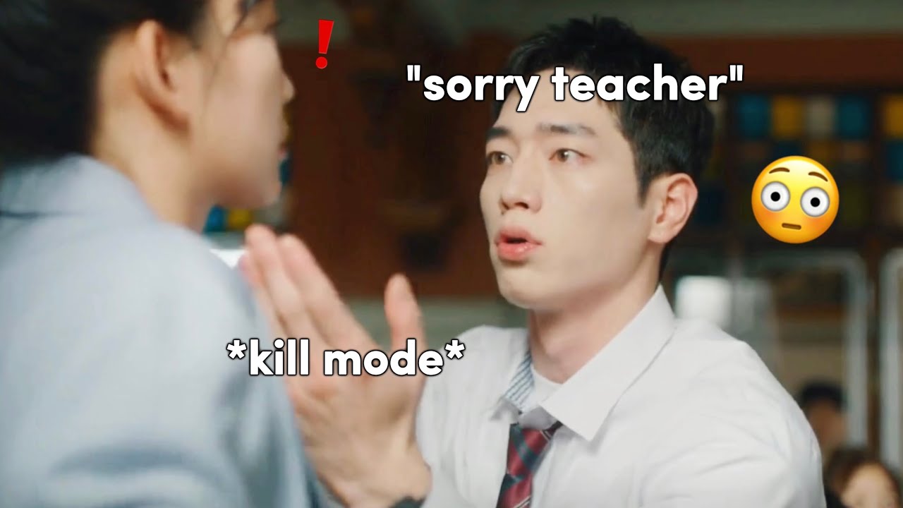 Hae Seong being SO DONE with everything for 6 minutes straight