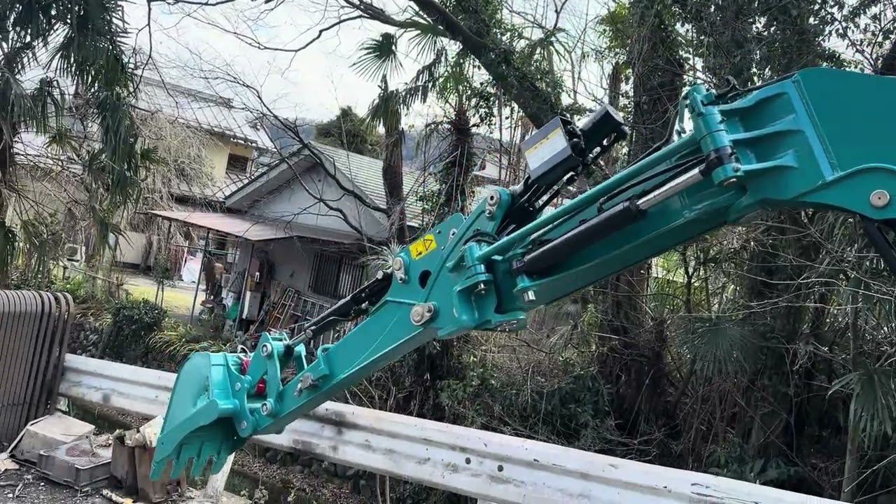 「実動品」KUBOTA クボタ 油圧ショベル ミニユンボ　RX-306E 3tクラス クレーン付 配管付　倍速有り マルチ２Ｗａｙ