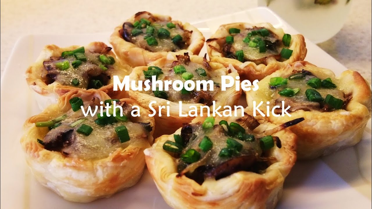 Cheesy Mushroom Pies with Green Chilli Heat | This recipe will impress everyone immediately!