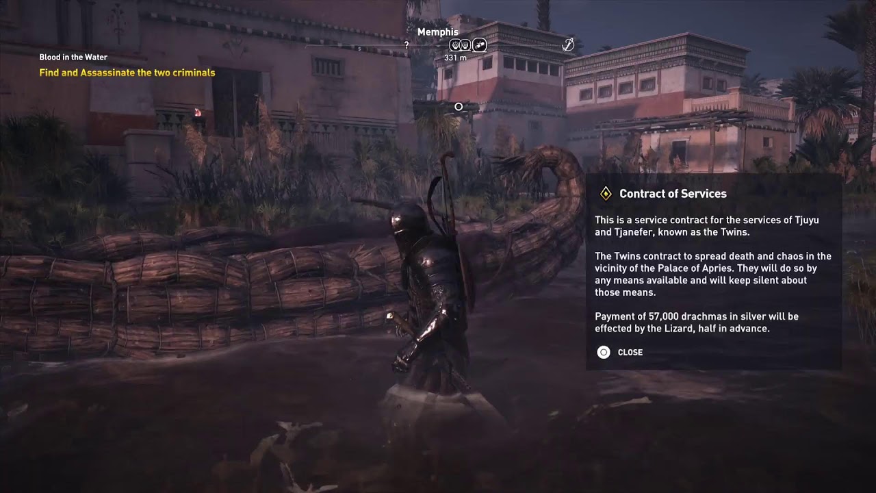 AC  Origins | Nightmare difficulty
