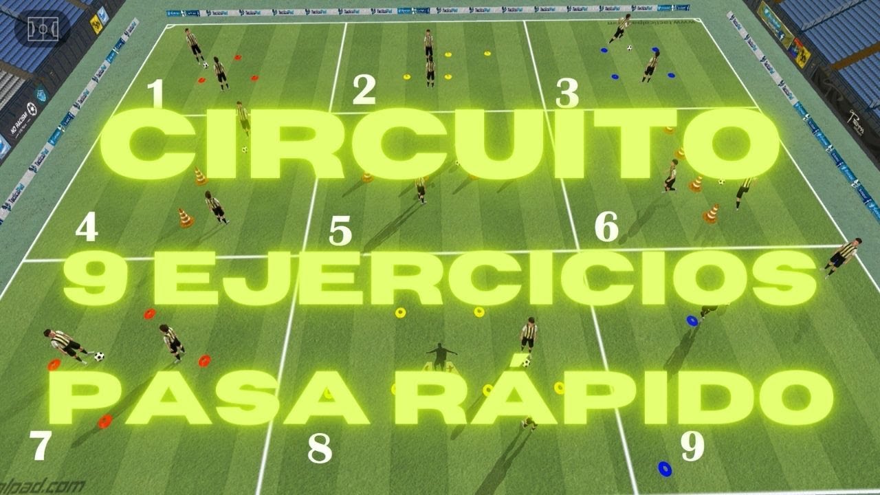 ¡Maestría en pases! Circuito de Ejercicios para Convertirse en Crack (EJERCICIO cada 2 MINUTOS)