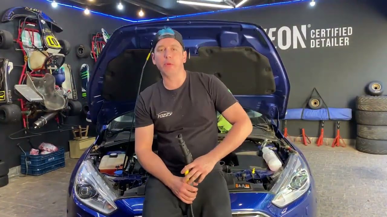 Processo de limpeza com máquina a vapor - Lavagem de Motor