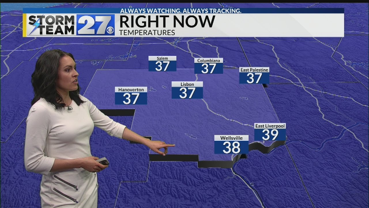 WATCH: The mild weather stretch is coming to a close