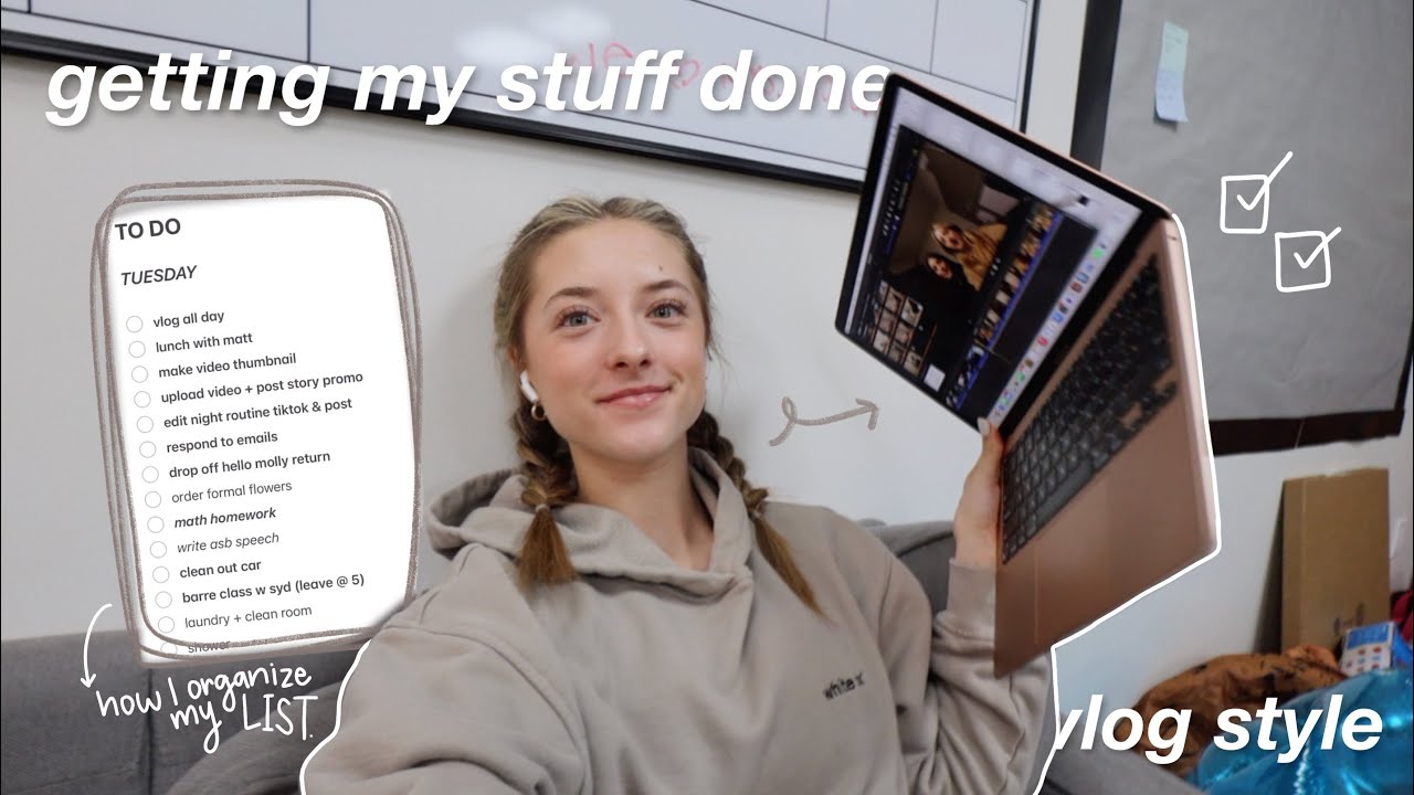 checking off my to do list