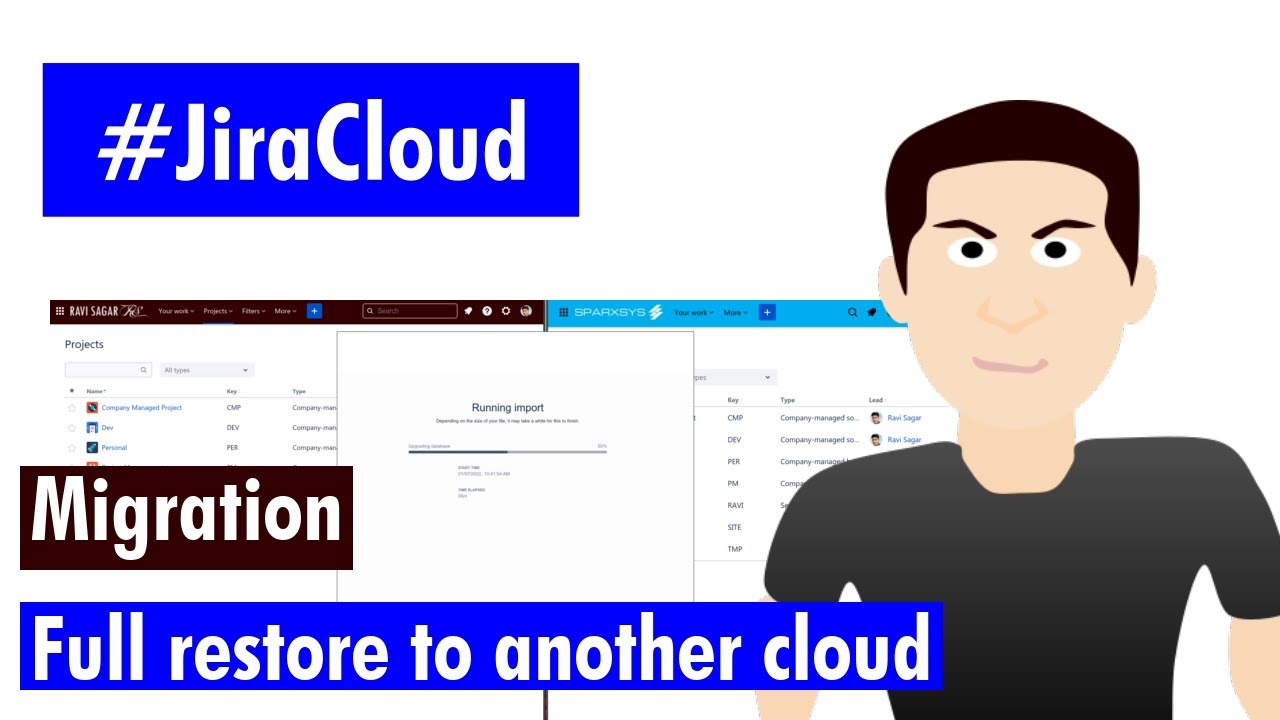 Jira Cloud Migration - Full restore cloud to another