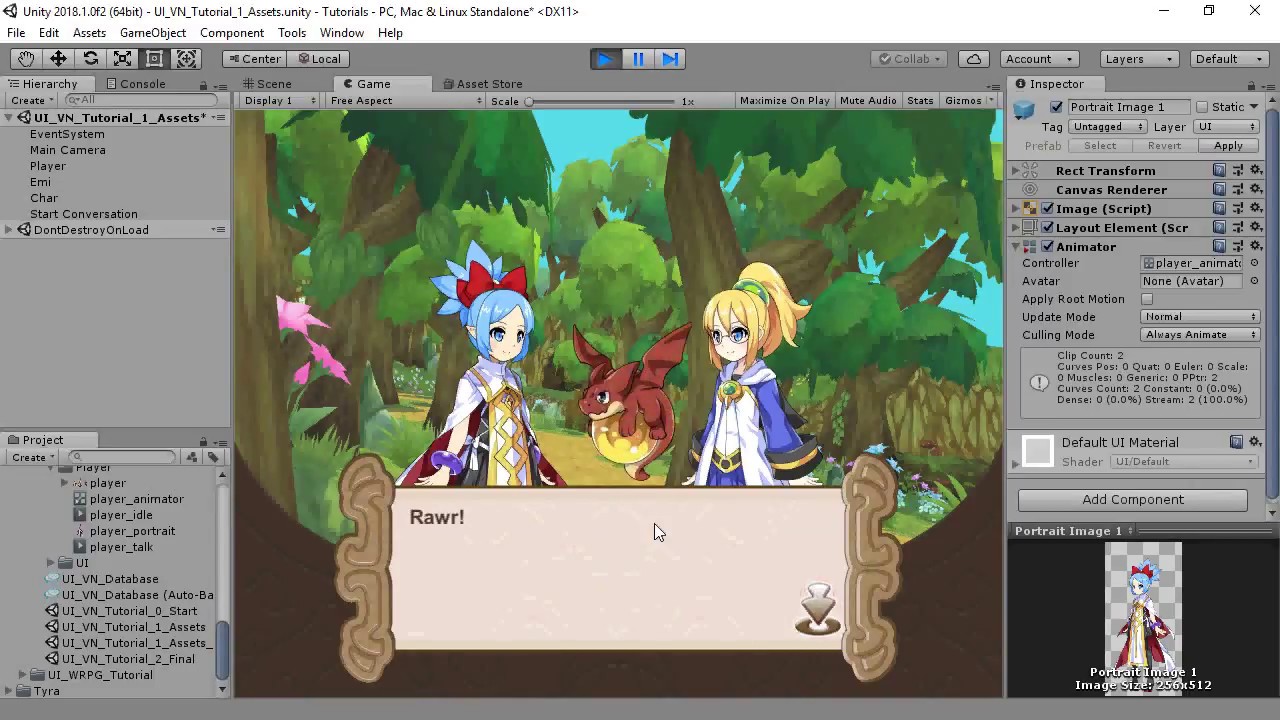 Dialogue System for Unity 2.x Standard Dialogue UI